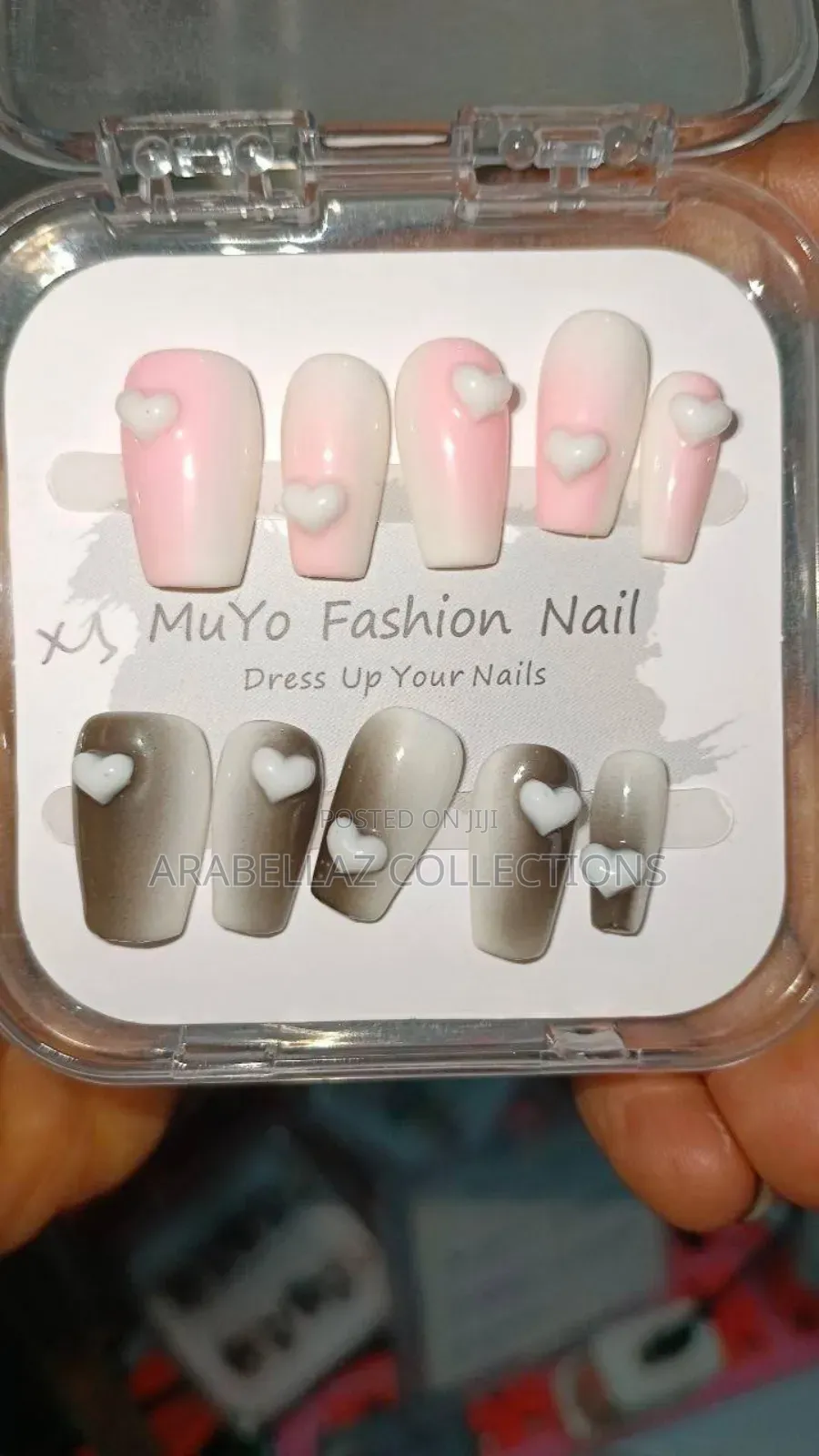 Press-On" Acrylic Nails