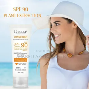 Sunscreen SPF 90 Vc for Sunburn and Sun Protection