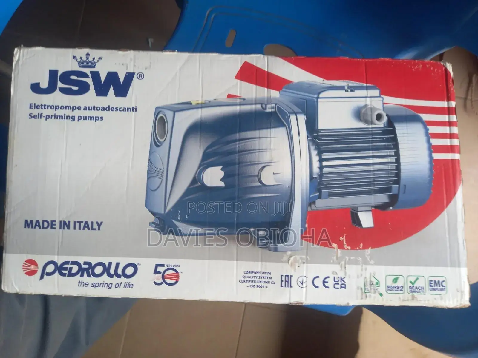 1hp Pedrollo Surface Pump