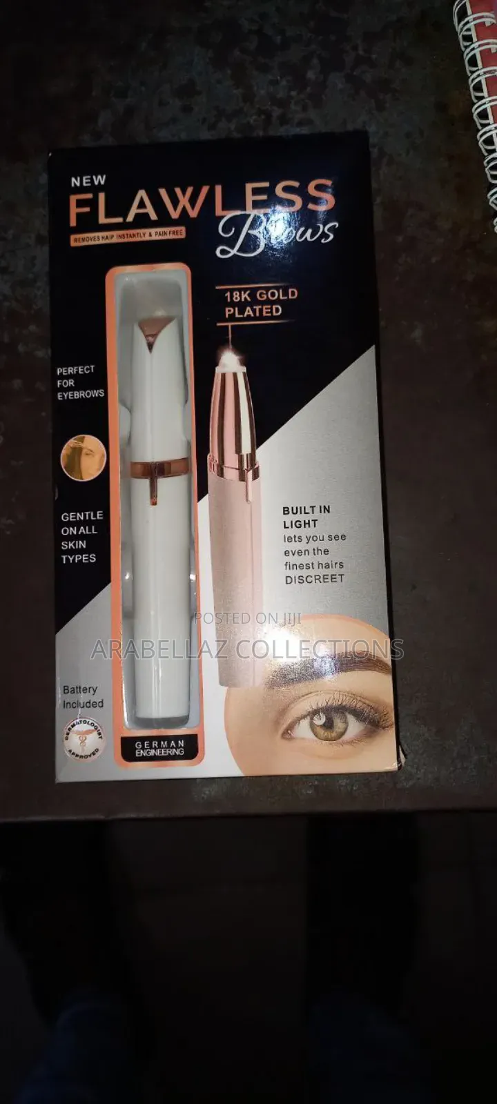 Flawless Eyebrow Epilator,
₦2,500