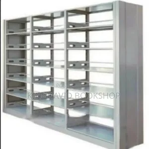 3 in 1 Double - Sided Steel Bookshelf.