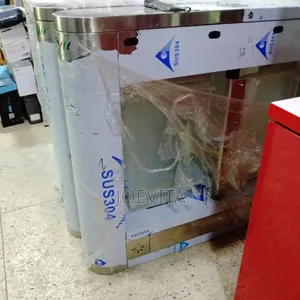 Turnstile Swing Barrier Gate-double Channel Rfid-rs -card