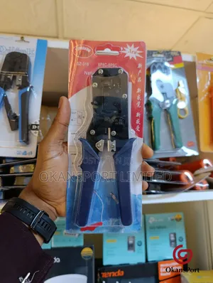 Yongbang Crimping Tool Pass-Through Rj45 Rj11 Network Cable Crimper