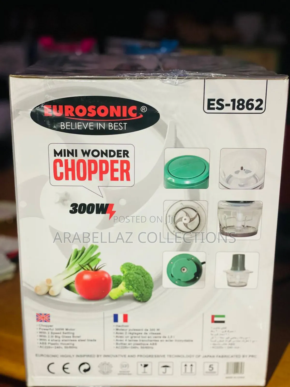 Eurosonic Wonder Chopper Food/Yam Processor