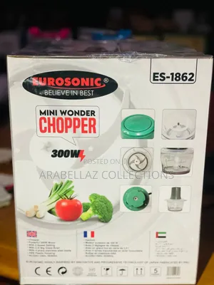 Eurosonic Wonder Chopper Food/Yam Processor