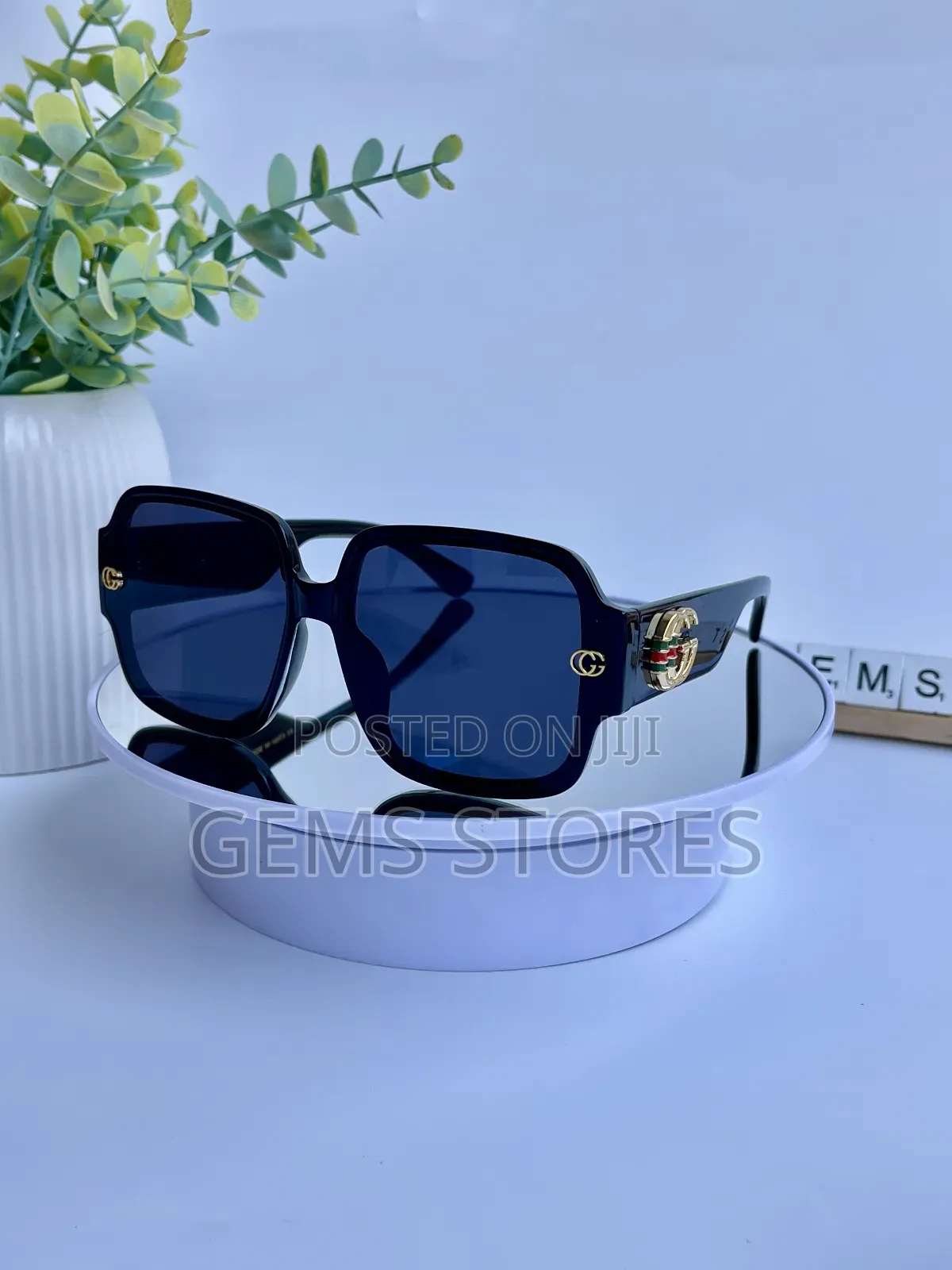 Gucci Oversized Square Sunglasses