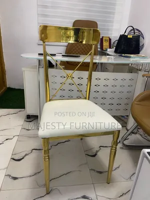 Luxury Vip Event Chair's Available Now. New Crossback Vip Chairs.