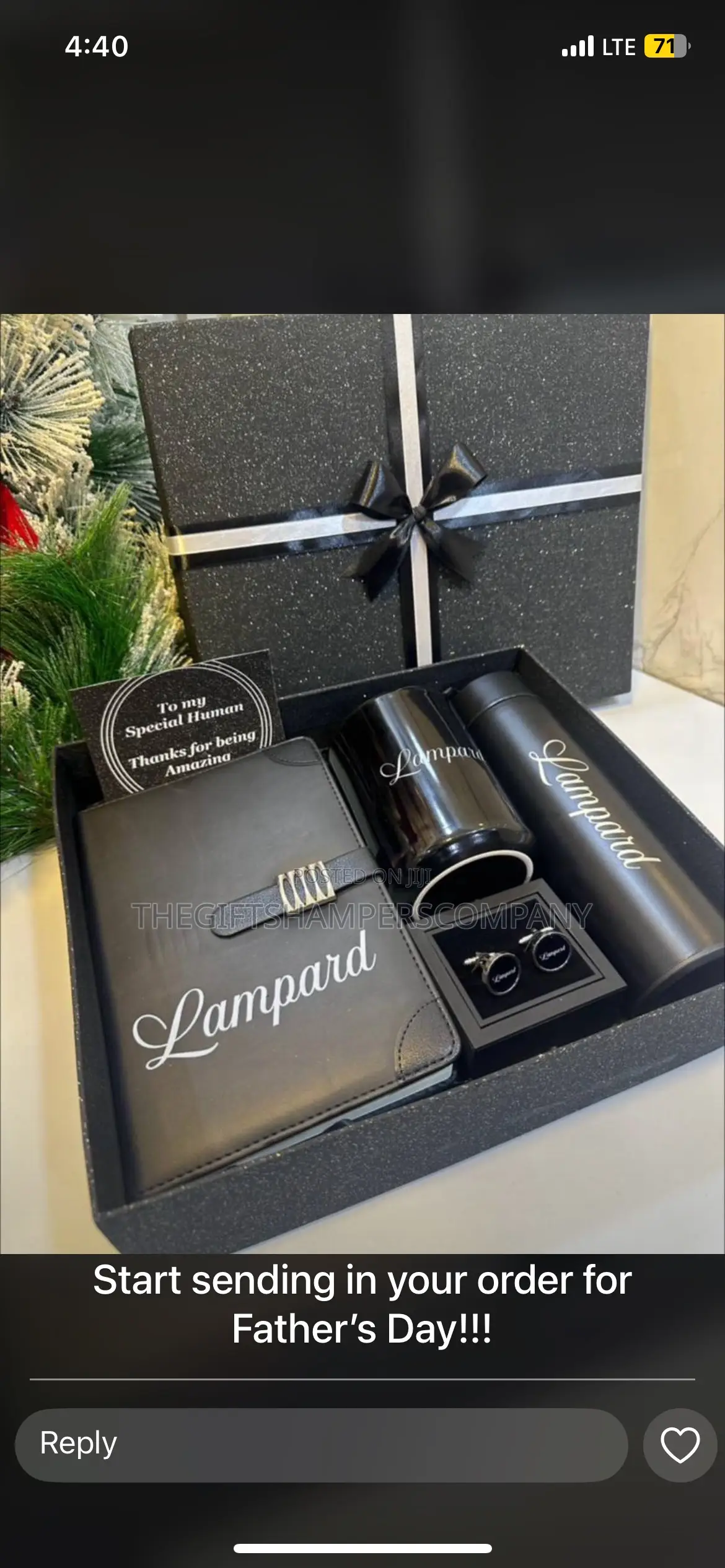 Valentine Package for Him, Birthday