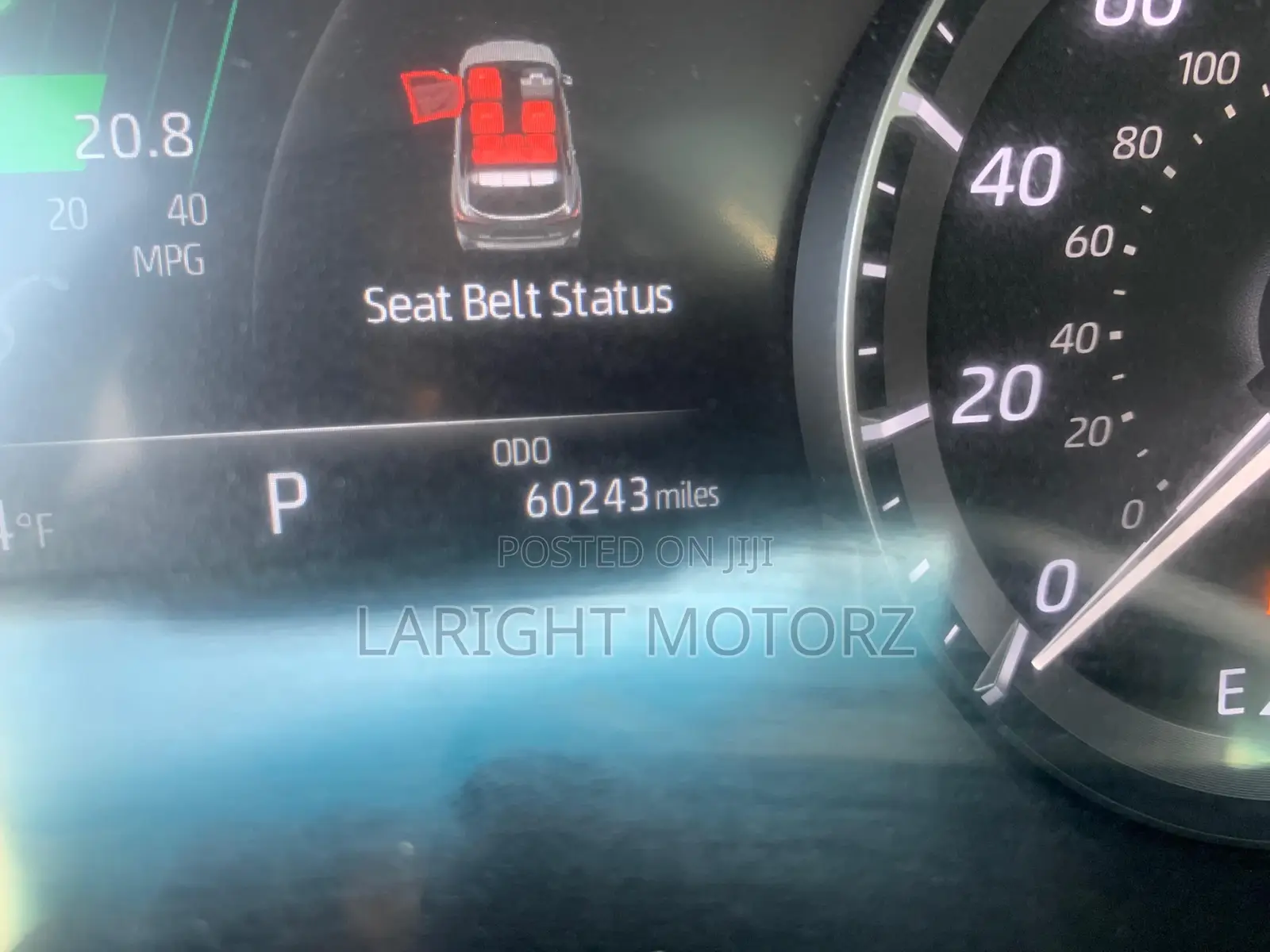 Toyota Highlander Platinum 2021 Blue