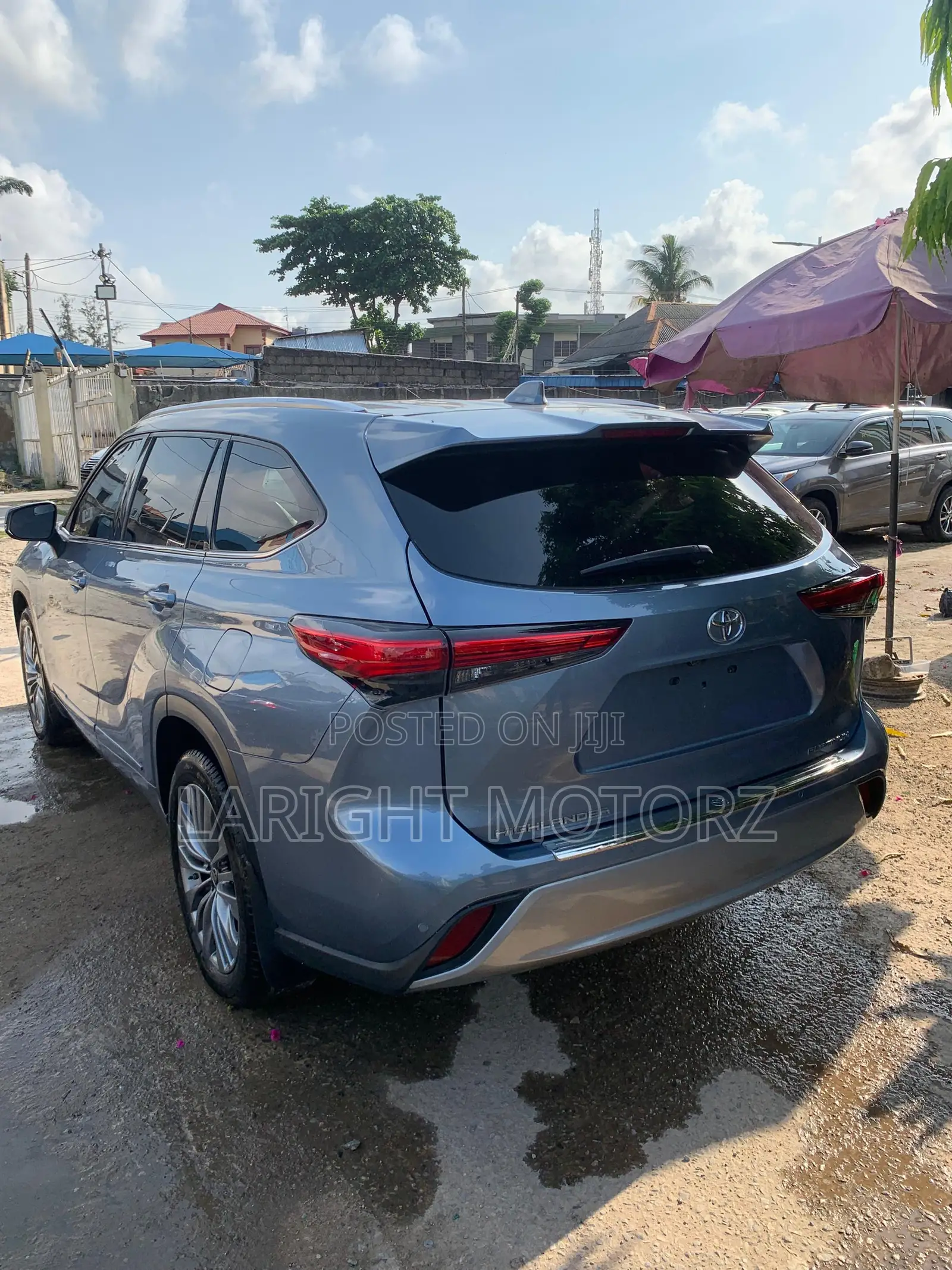 Toyota Highlander Platinum 2021 Blue