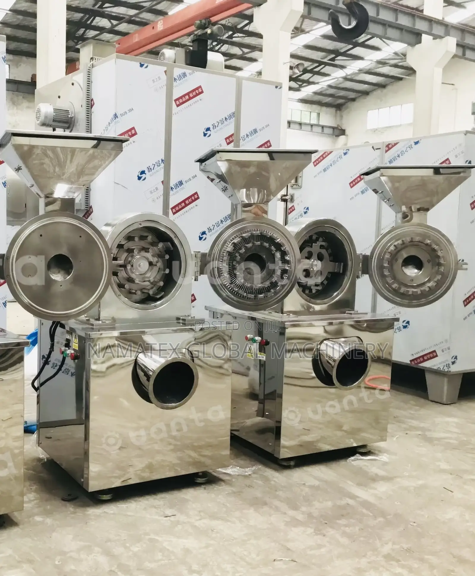 Industrial Metallic Stainless Pulverizing Machine