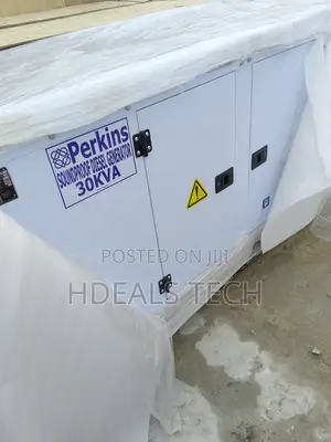 Brand-New Perkins 30 Kva Silent Powerhouse