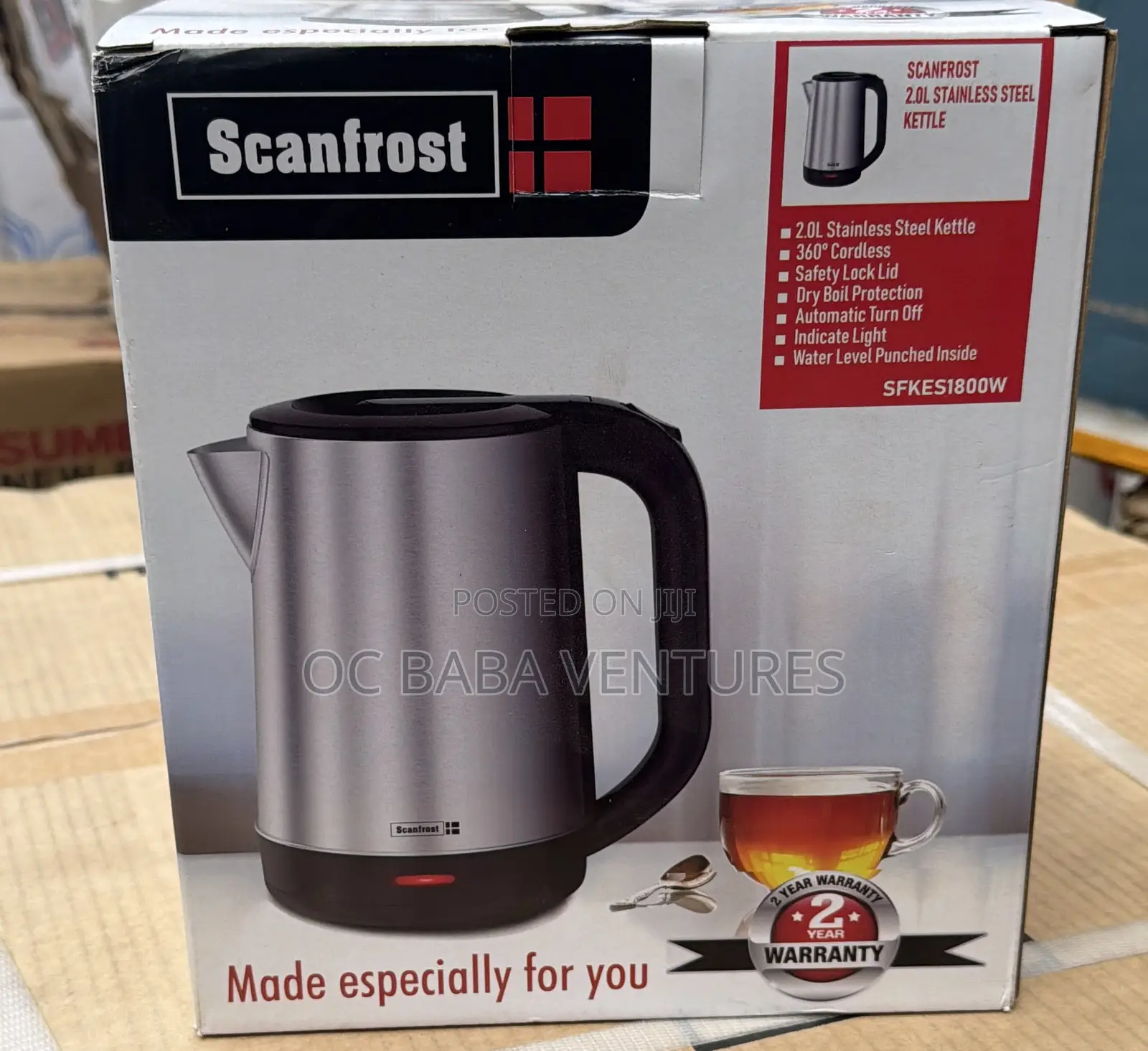 Stainless Steel Kettle
