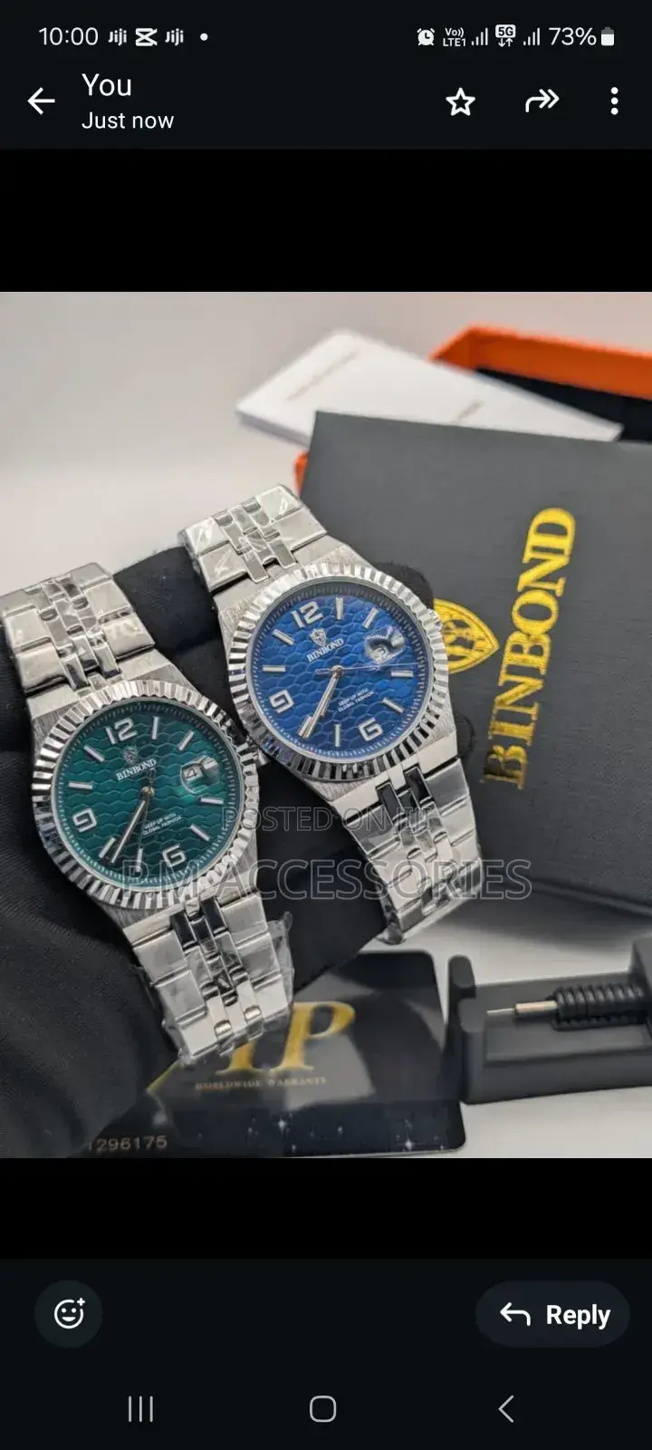 Binbond Chain Watch