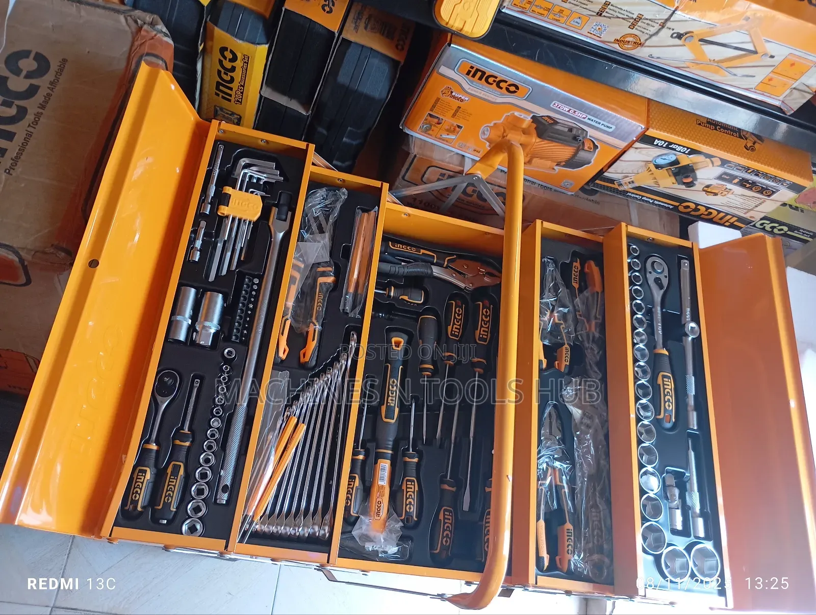 Ingco Mechanical Tools Box