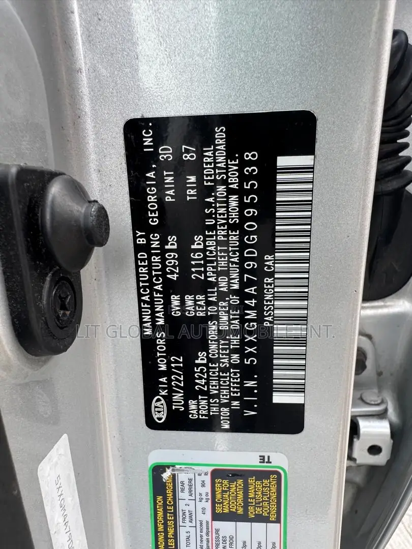 Kia Optima 2013 Silver