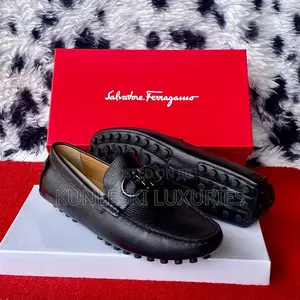 Original Salvatore Ferragamo Loafers Drivers for Men