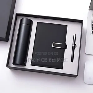 3 in 1 Corporate Gift Set Notebook Pen Flash Drive Water Flask