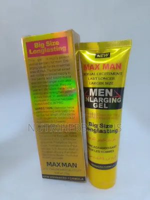 Maxman Enlarging / Enhancement Gel: For Pen!S Enlargement