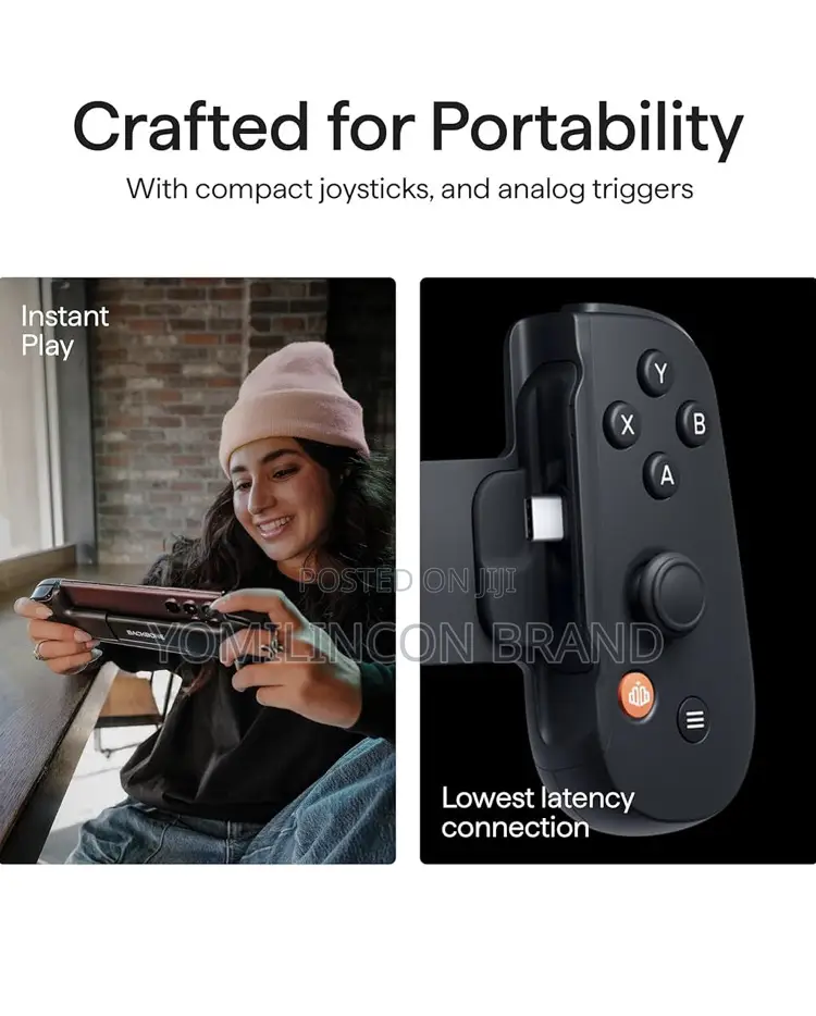 Backbone One Mobile Gaming Controller, Usb-C Phone Controller