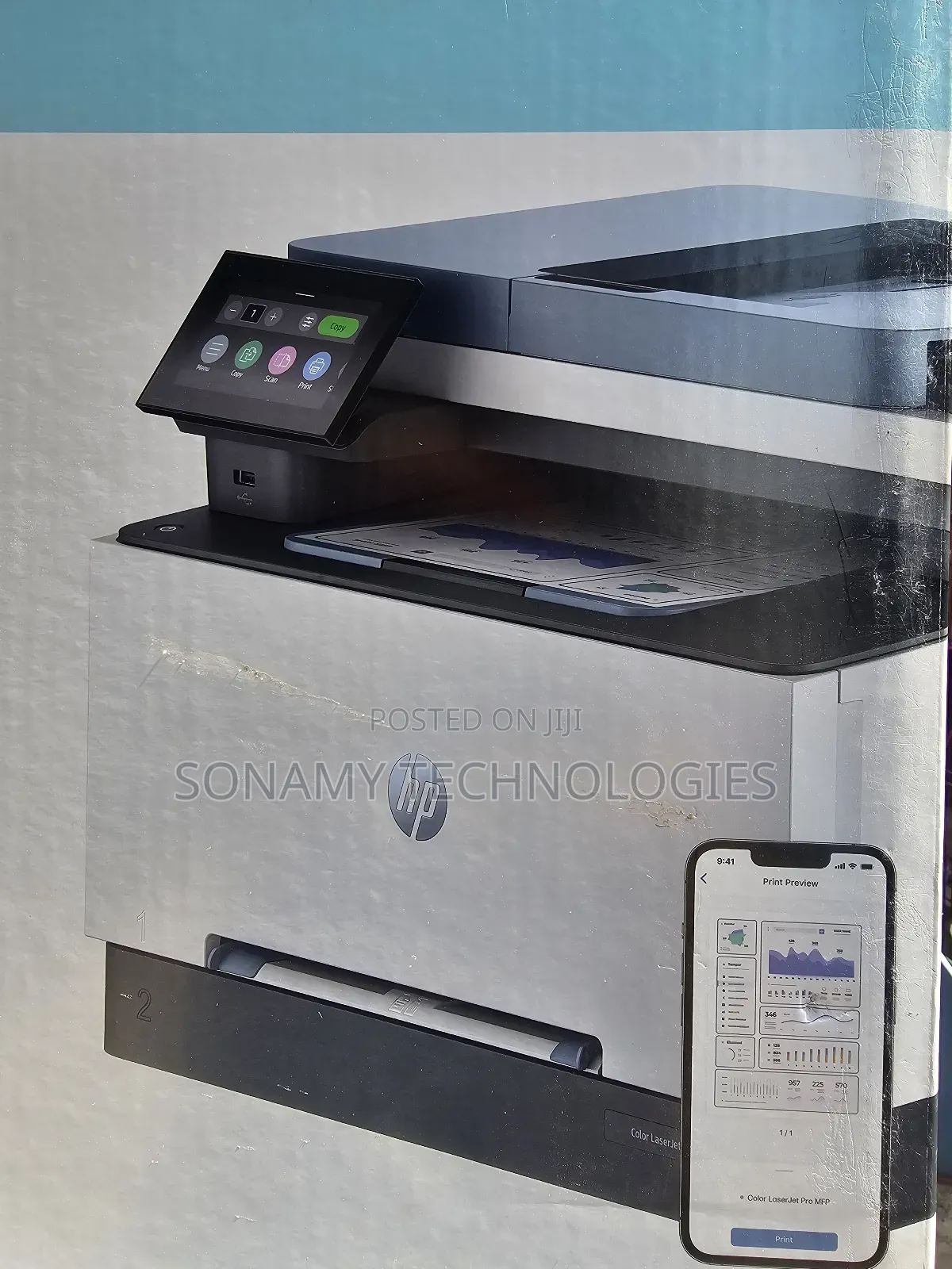 Hp Printer Color Laserjet MFP 3303fdw