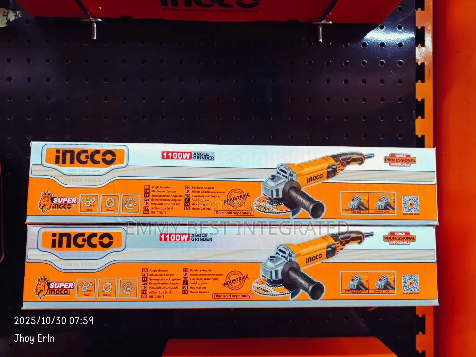 Ingco 1100w Angle Grinder