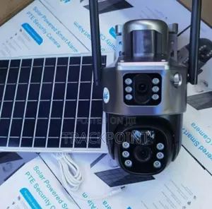 4g Simcard Rotational 10mp Three-Lens Solar Camera