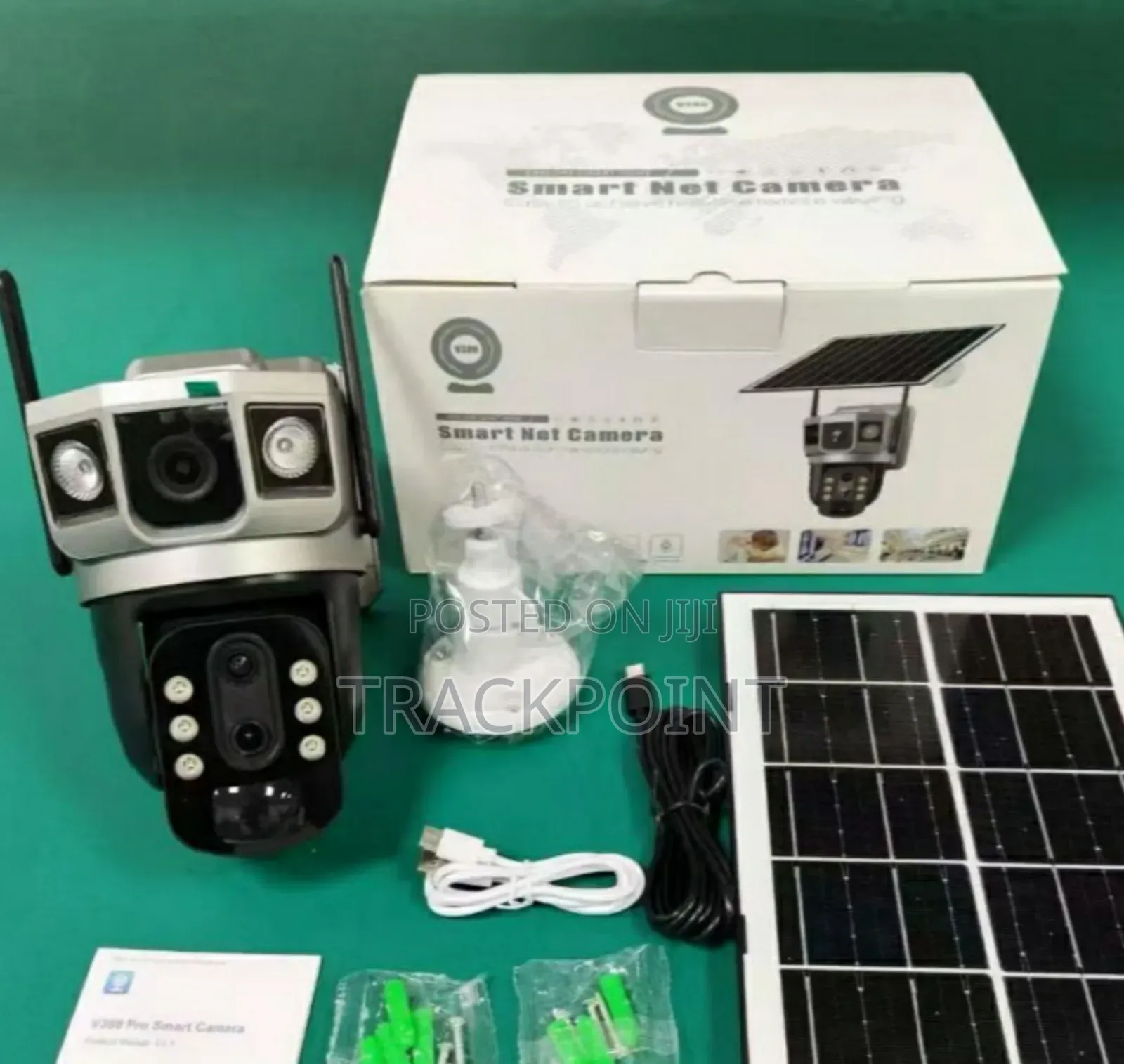 Smart Home And Outdoor Security Camera Dual-lens