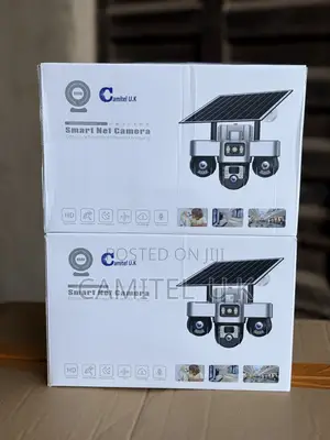 V380 Pro 3-Lens Wireless Smart Solar PTZ Security Camera