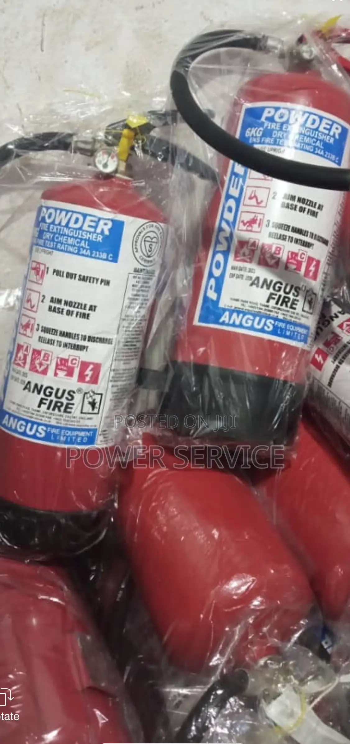 Angus 6kg Dcp Fire Extinguishers