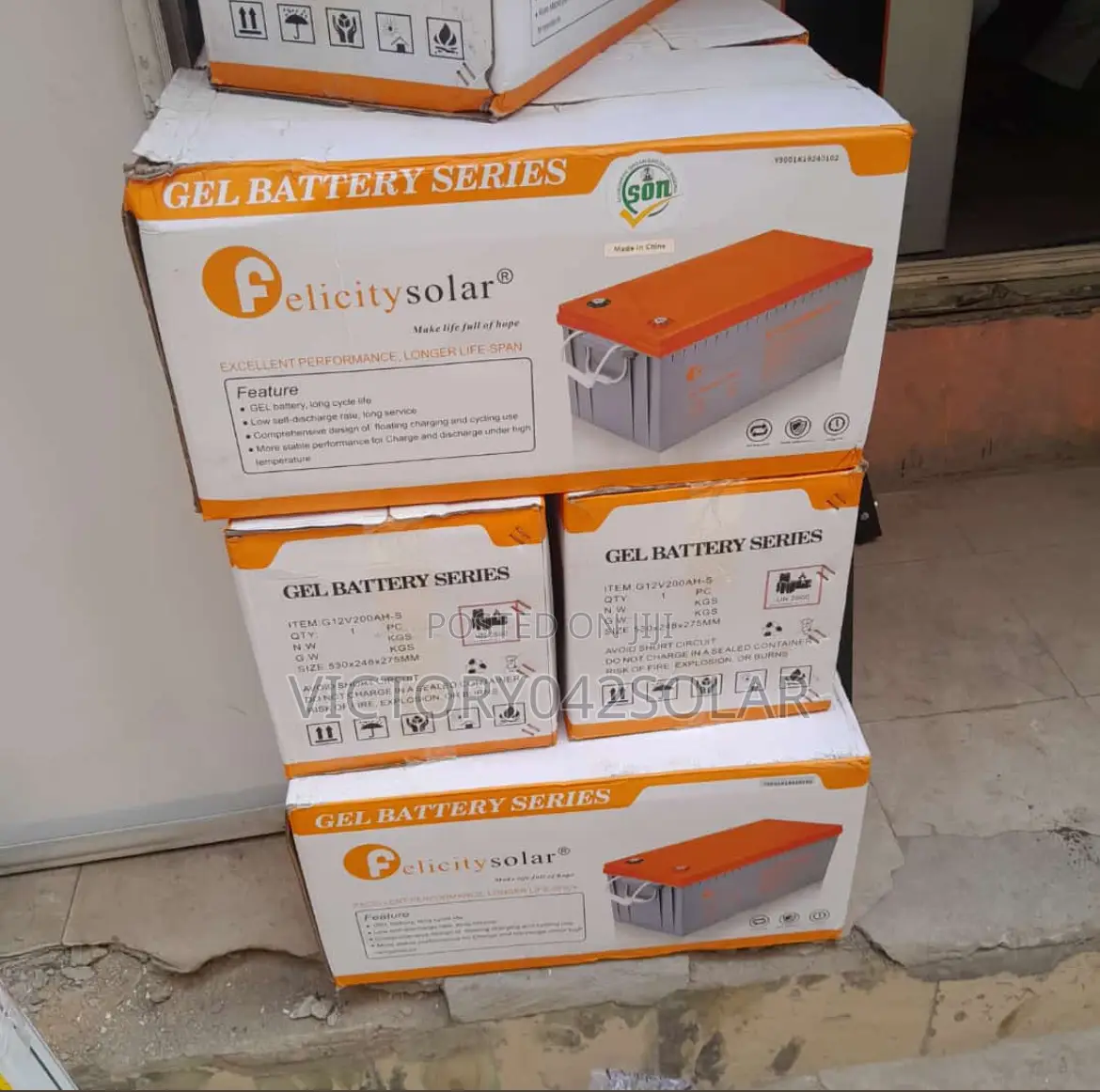 Felicity Solar 200am Battery