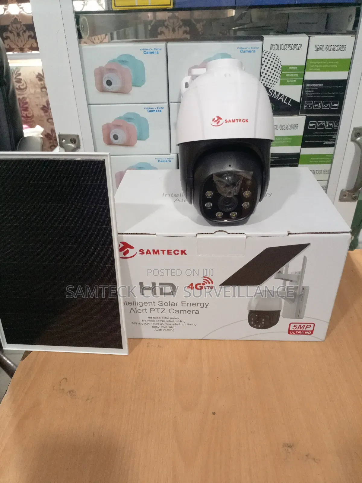4g Solar PTZ Camera V380
