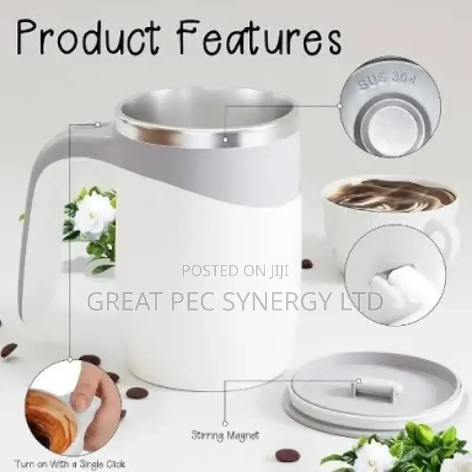 Self Stirring Cup