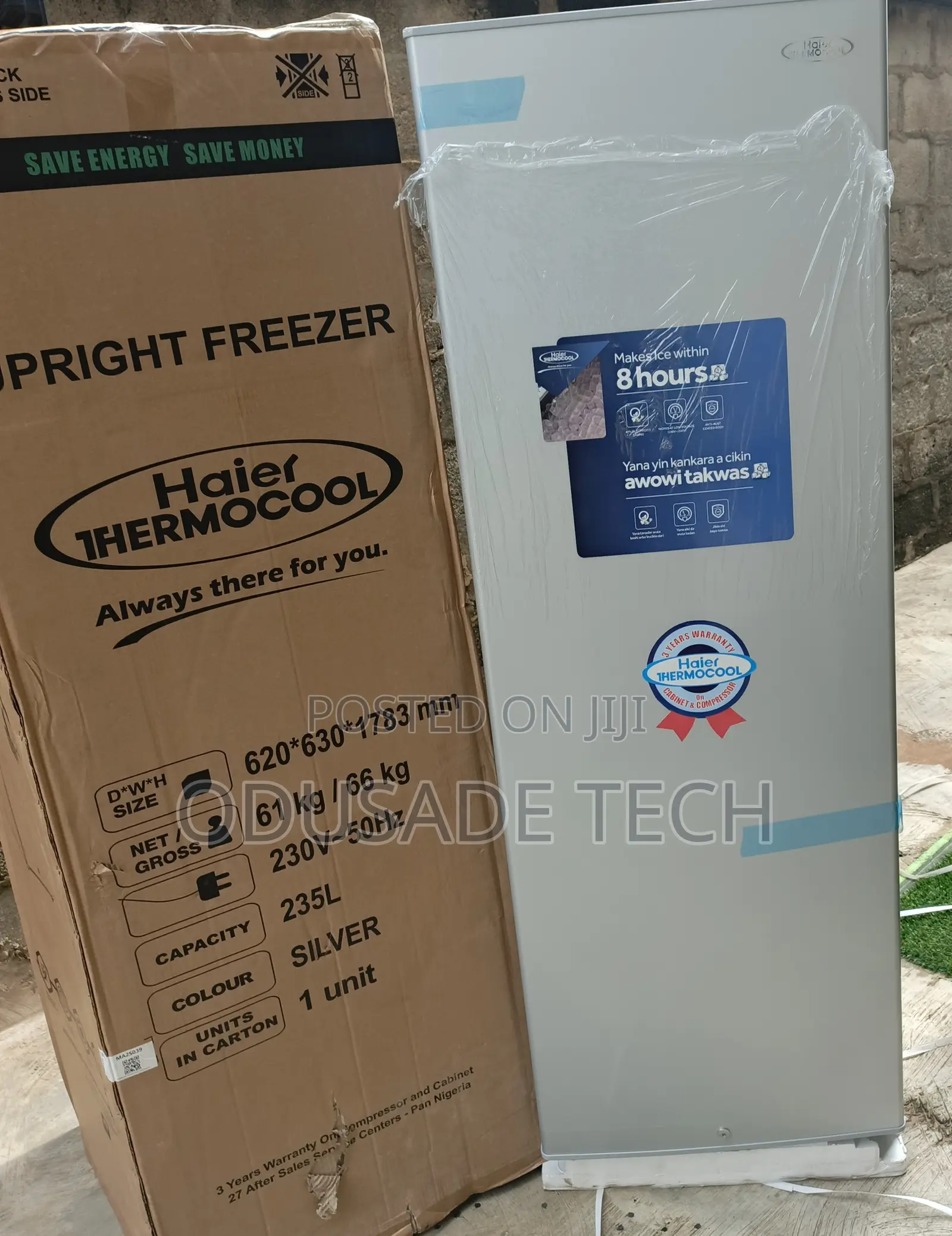 Haier Thermocool Deep Freezer 235l