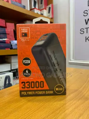 New Age Turbo Ultra 11 Power Bank 33000mah – Pd 20w, 4 Ports