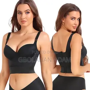 Embroidered Microfiber Longline Wire-Free Bra