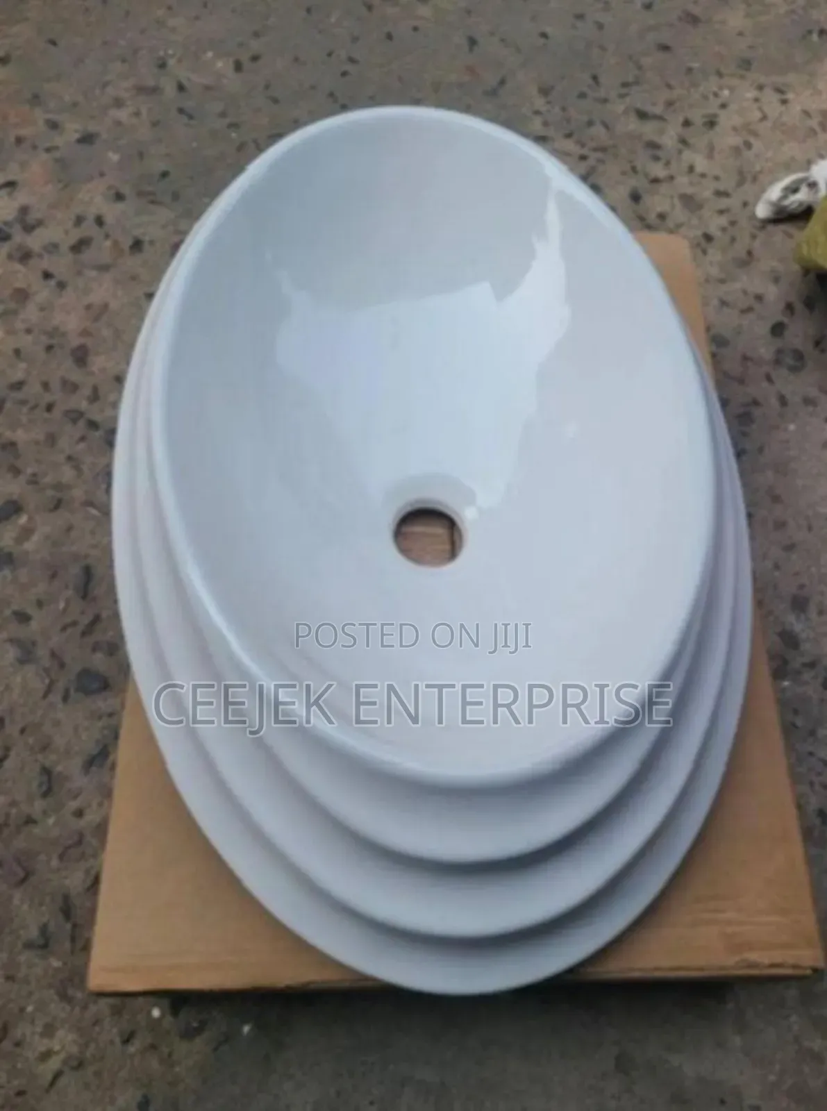 White Contertop Basin