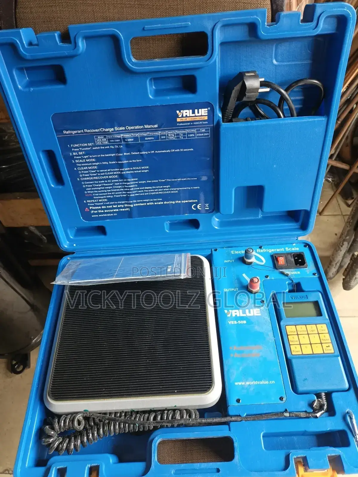 Value Refrigerant Scale Ves-50b
