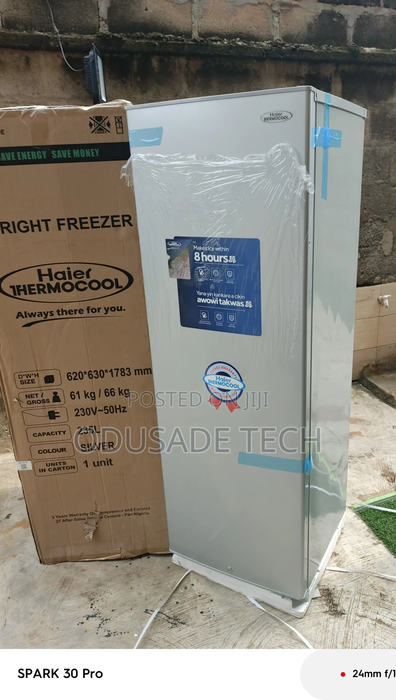 Upright Deep Freezer by Haier Thermocool