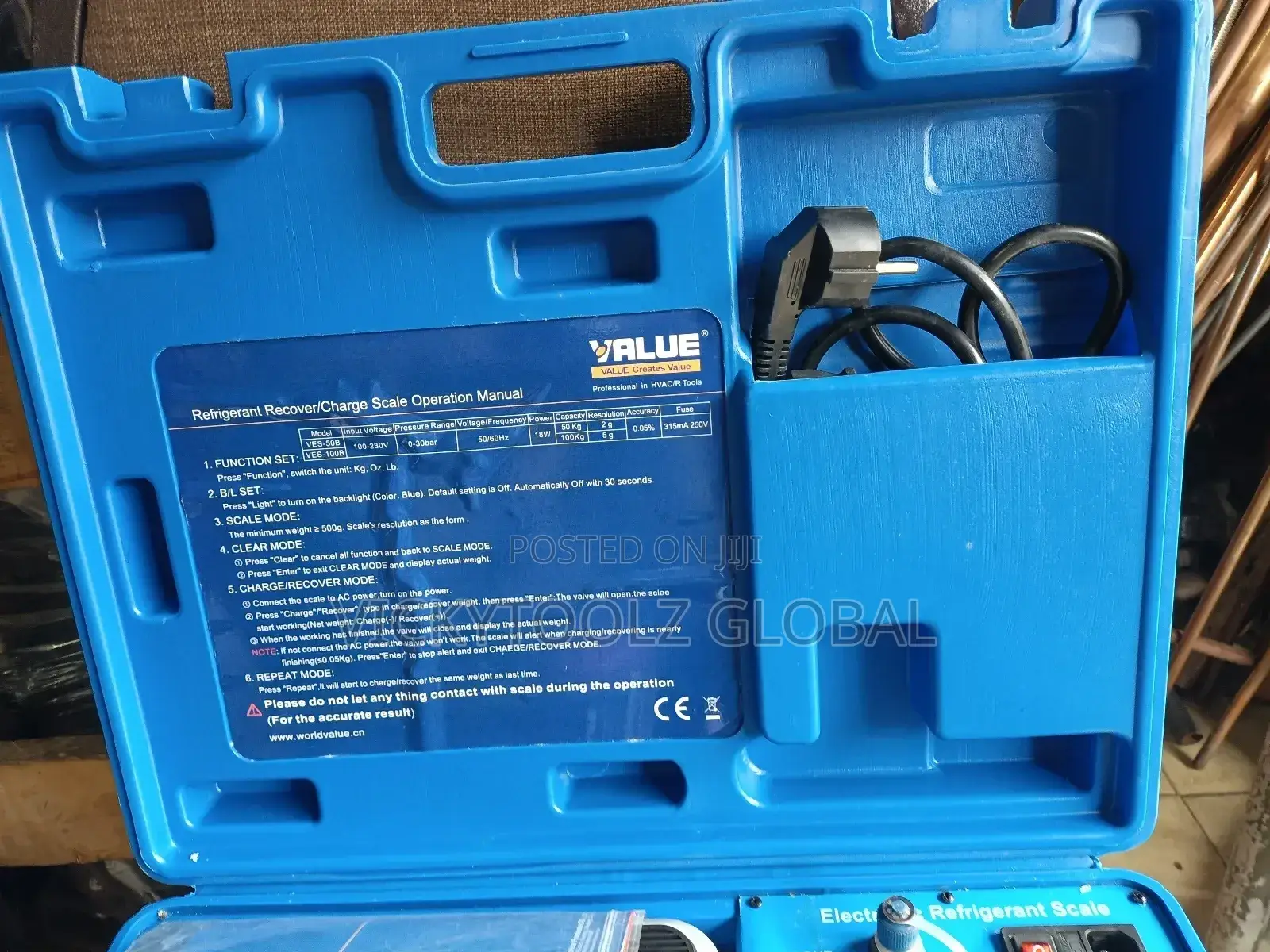 Value Refrigerant Scale Ves-50b