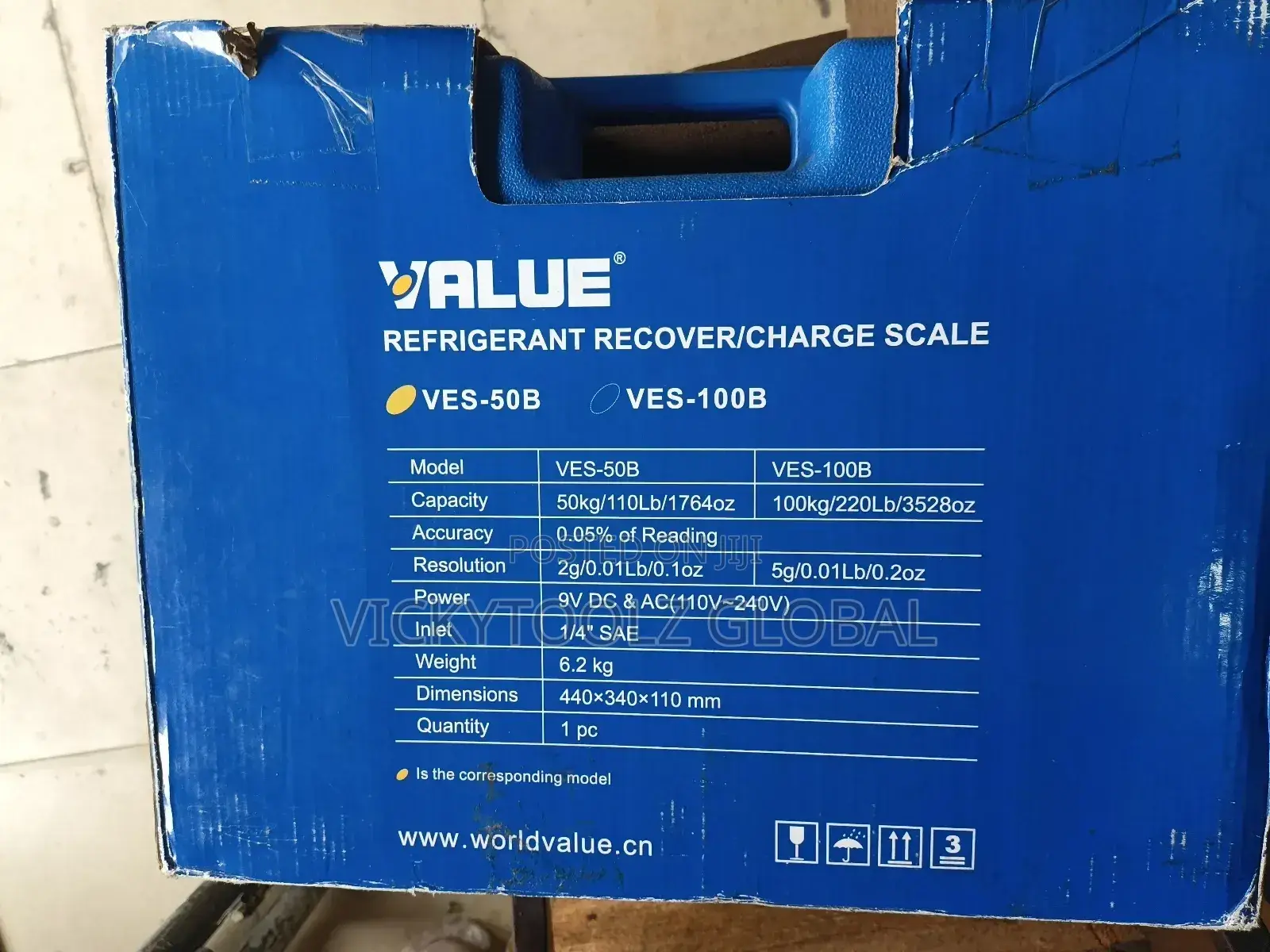 Value Refrigerant Scale Ves-50b