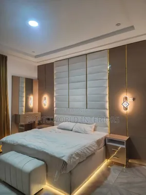 Soft-Luxe Wall-Wall Padded Bedframe