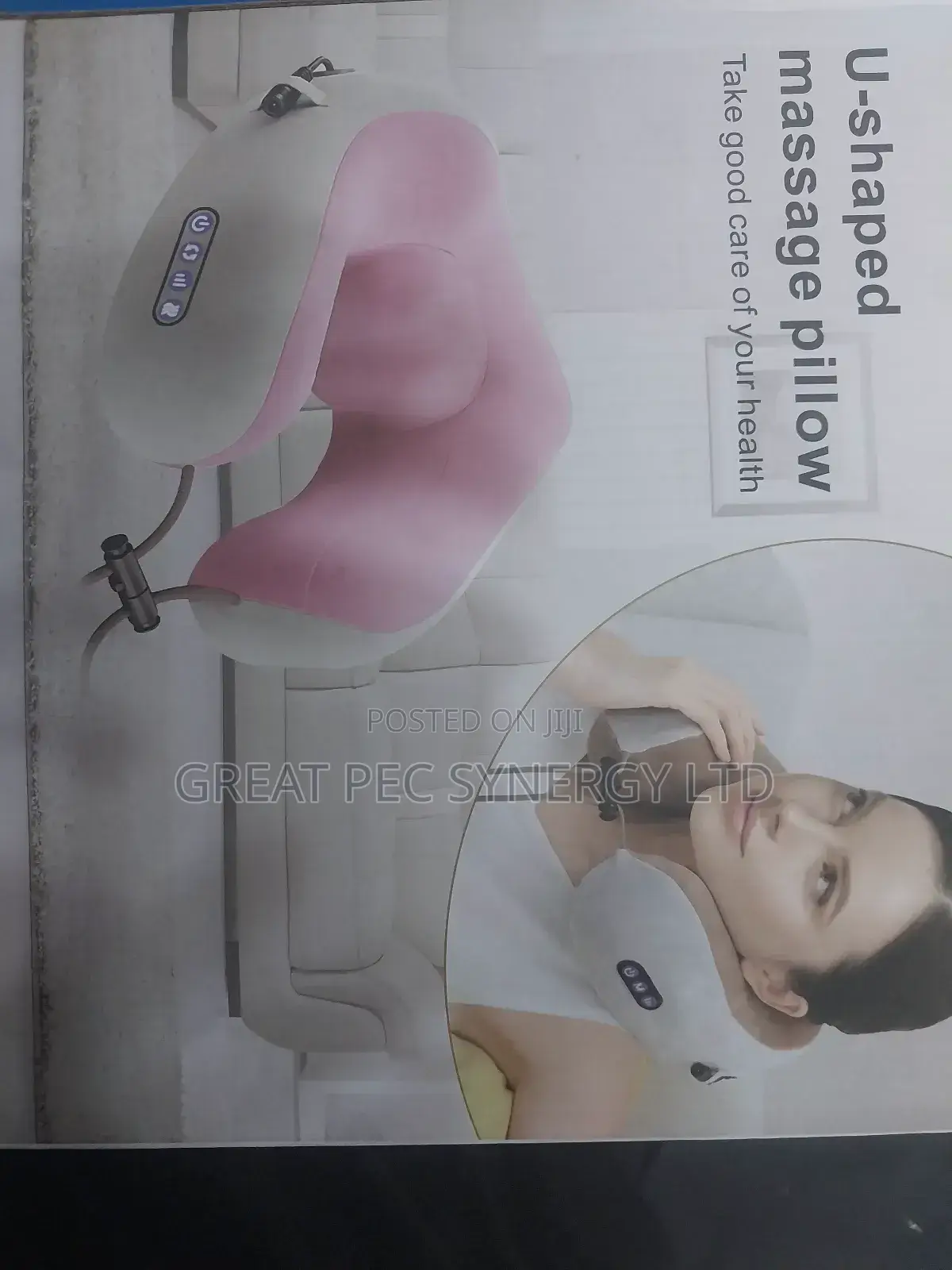 U Shaped Neck Massage Pillow Support