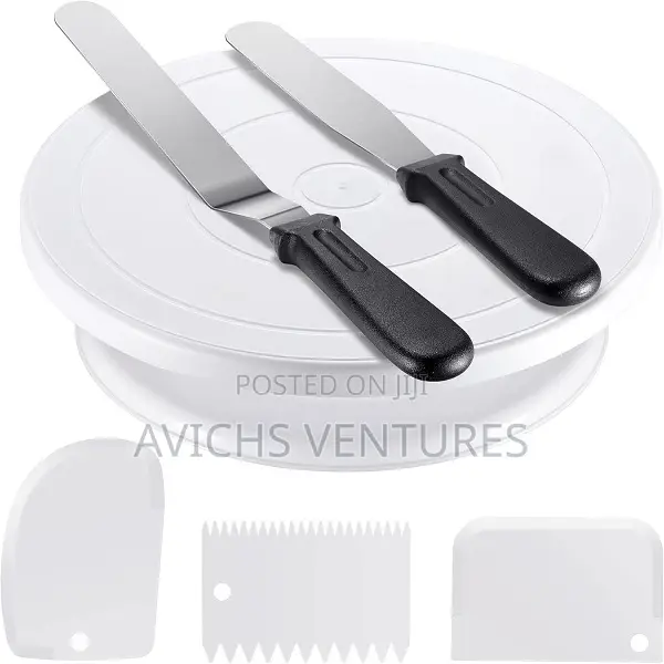 Cake Decorating Kit Baking Supplies Set Cake Turntable