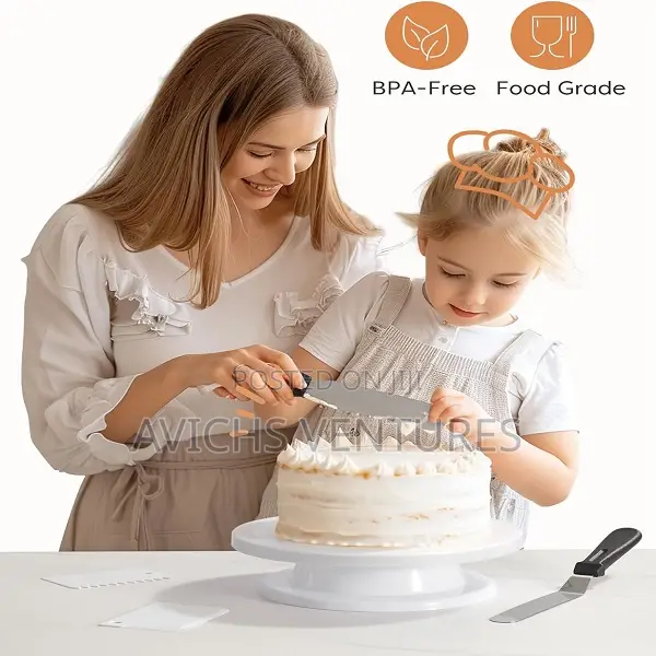 Cake Decorating Kit Baking Supplies Set Cake Turntable