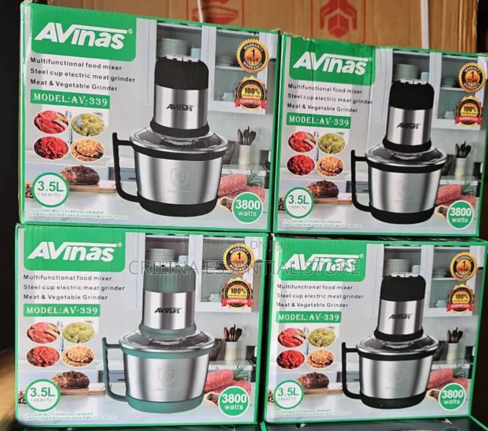 Avinas Multifunction Electric Food Processor, Meat Grinder, Etc.