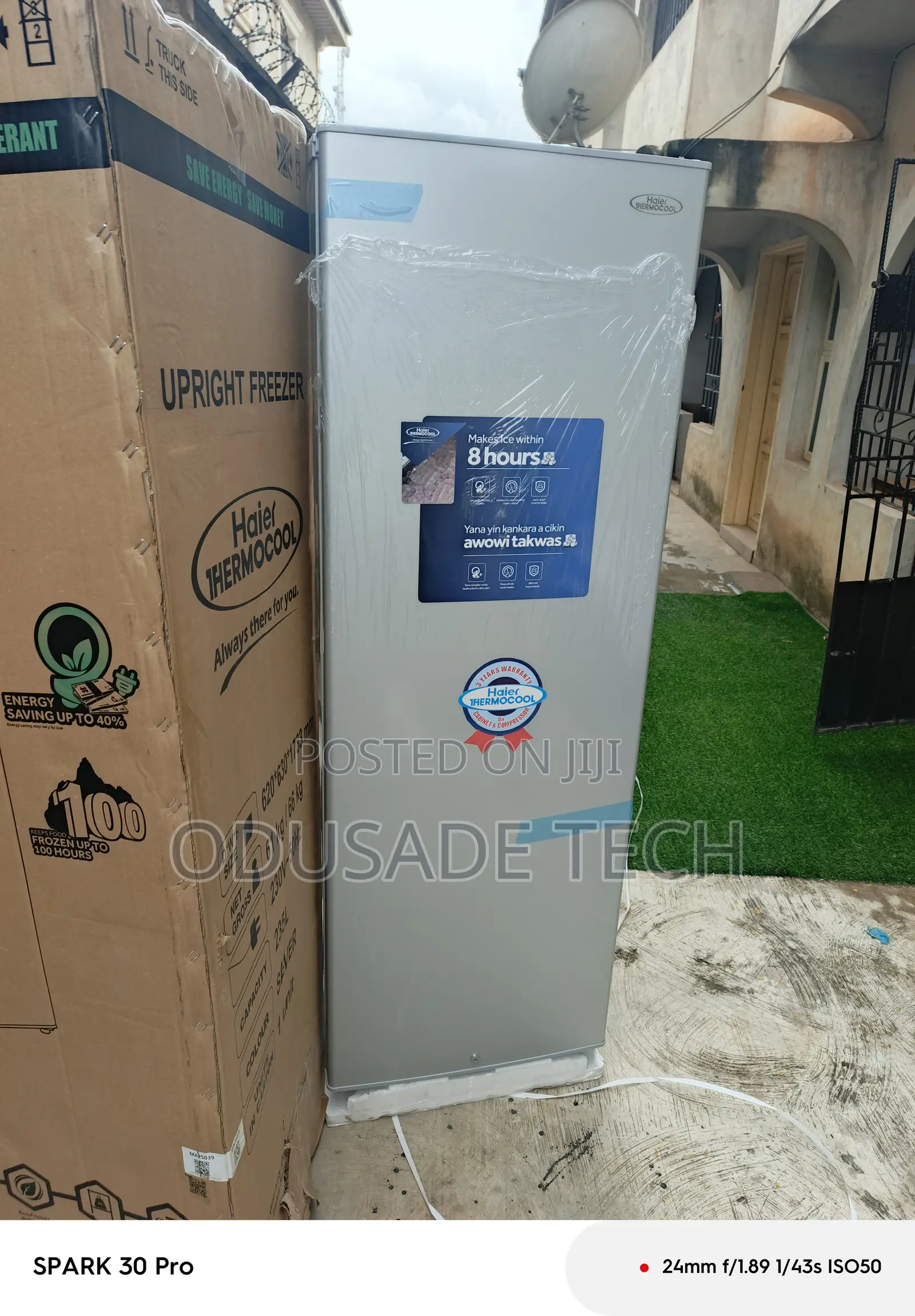 Haier 235l Upright Cold Storage