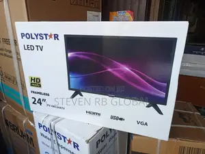 Polystar 24" Led Tv With Free Wall Bracket (Pv-Hkc24atv)