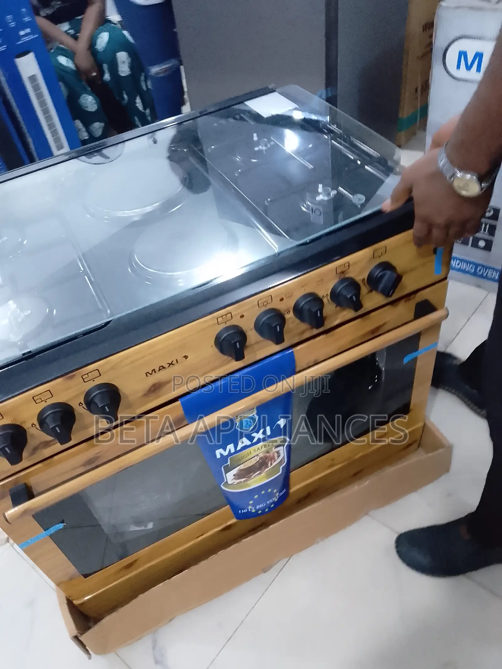 Maxi 4+2 Gas Cooker – Ultimate Heat Control
