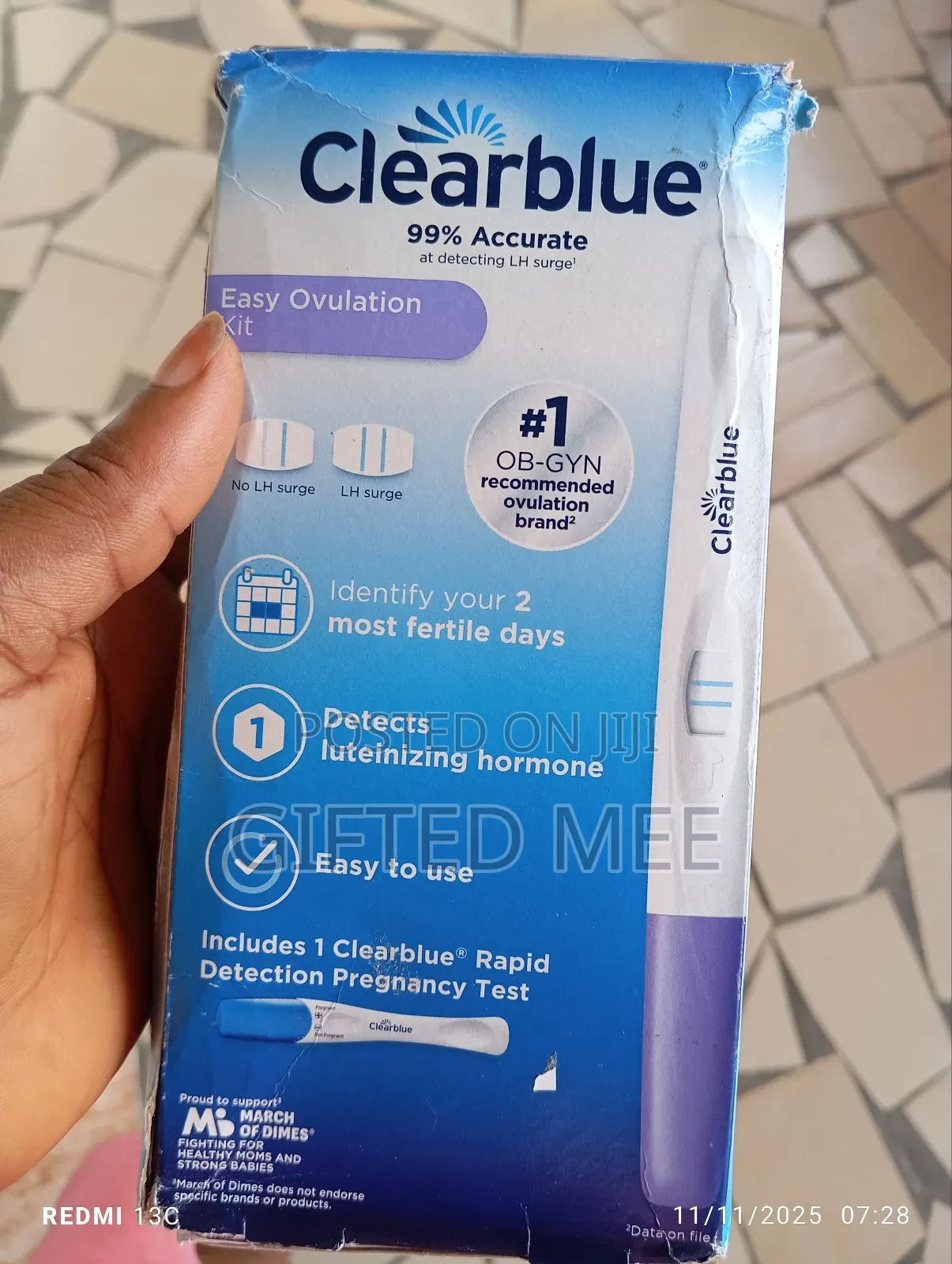 Clearblue Easy Ovulation Test, 10+1 Tests.